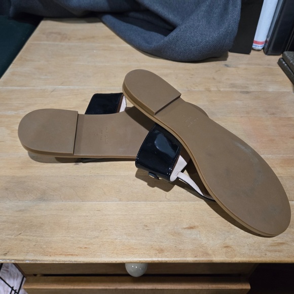 Kate Spade Black Sandals - NEW - Size 6 - Picture 6 of 7